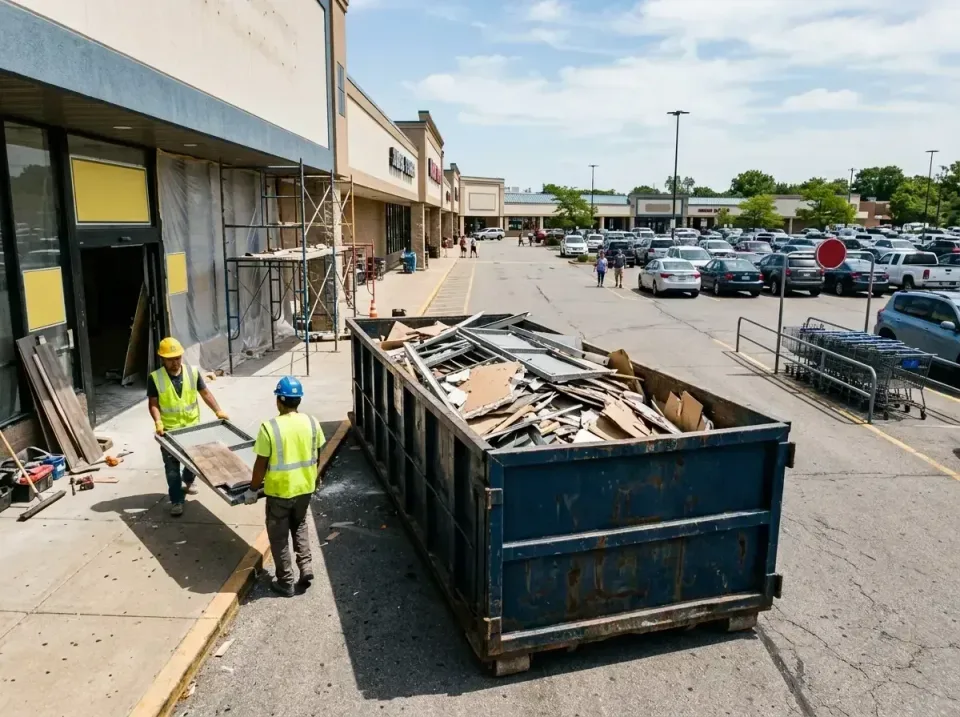 retail-store-renovation-debris-003 — frequently asked questions, Roll-off Dumpster Rentals in New Bremen, OH
